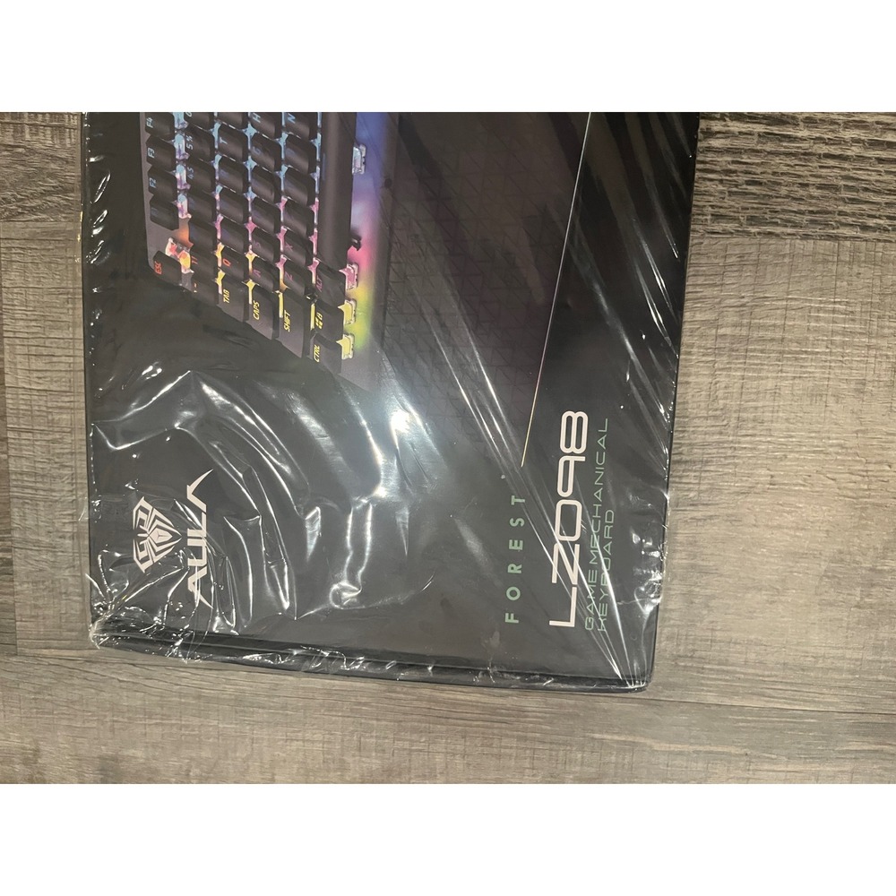 AULA L2098 Forest Mechanical Gaming Keyboard RGB Backlit Wired Metal Panel Black - Picture 2 of 4